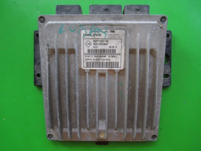 ECU Engine Control Unit Dacia Sandero 1.5DCI 8201023847 81390A DCM1.2-0