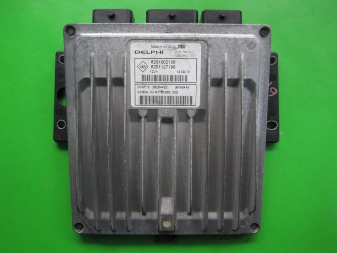 ECU Engine Control Unit Dacia Logan 1.5DCI 8201127198 81404A DCM1.2-0