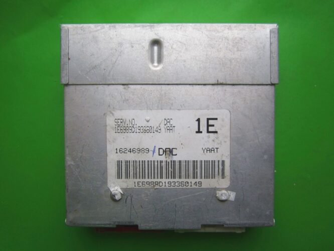 ECU Engine Control Unit Daewoo Leganza 2.0 16246989 E309 YAAT-0