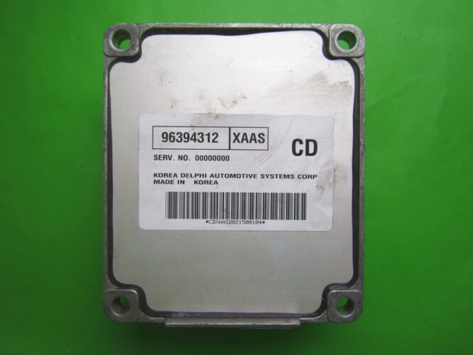 ECU Engine Control Unit Daewoo Kalos 1.4 96394312 XAAS CD-0