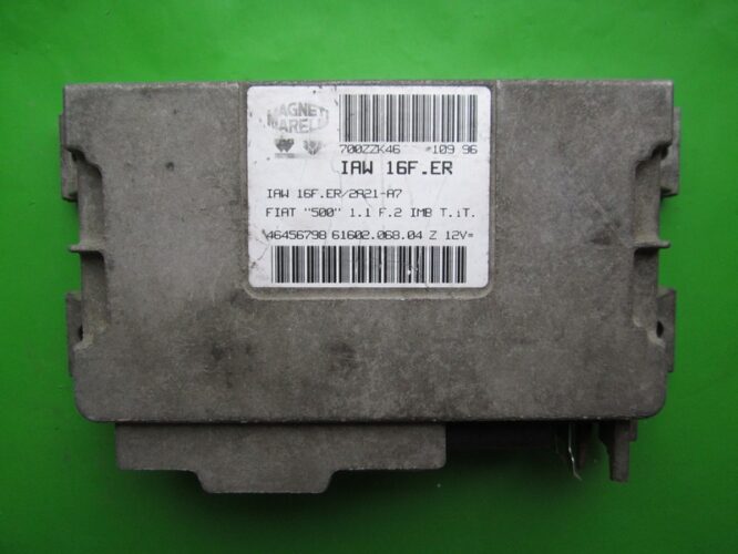 ECU Engine Control Unit Fiat 500 1.1 46456798 IAW 16F.ER-0