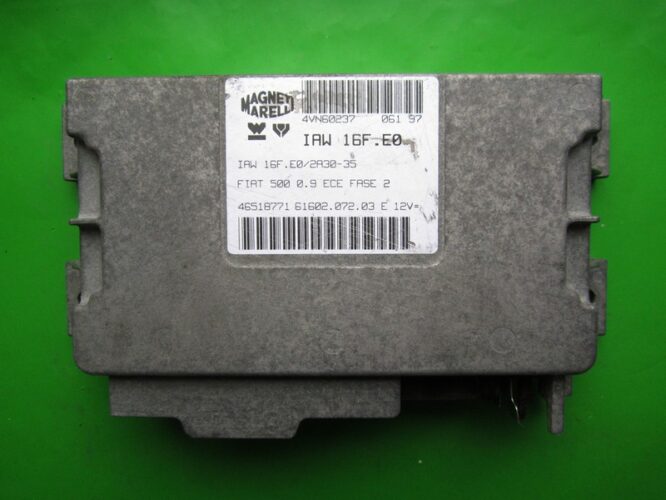 ECU Engine Control Unit Fiat 500 0.9 46518771 IAW 16F.E0-0