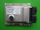 ECU Engine Control Unit Fiat 500 1.2 52068599 9GF.TN-0