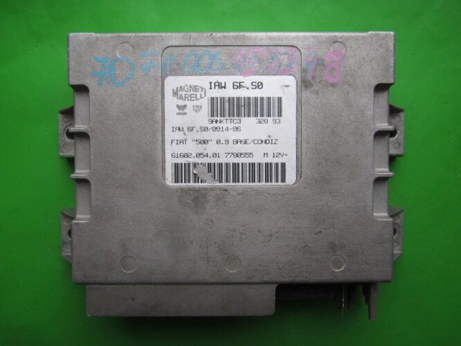 ECU Engine Control Unit Fiat 500 0.9 7780555 IAW 6F.S0-0