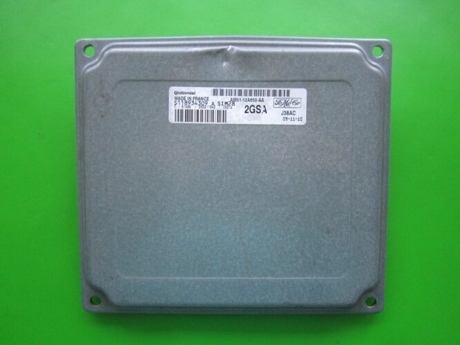 ECU Engine Control Unit Ford C-Max 1.6 AM51-12A650-AA SIM28-0