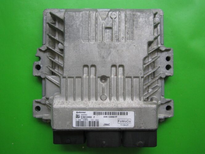 ECU Engine Control Unit Ford C-Max 1.6TDCI AV61-12A650-YF SID807EVO-0