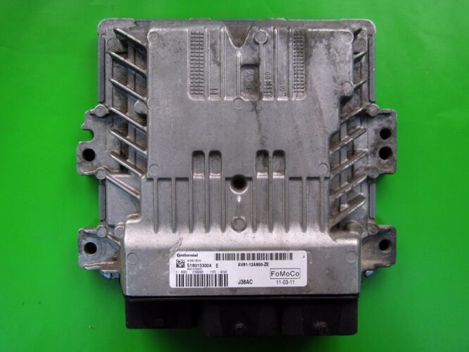 ECU Engine Control Unit Ford C-Max 1.6TDCI AV61-12A650-ZE SID807EVO-0