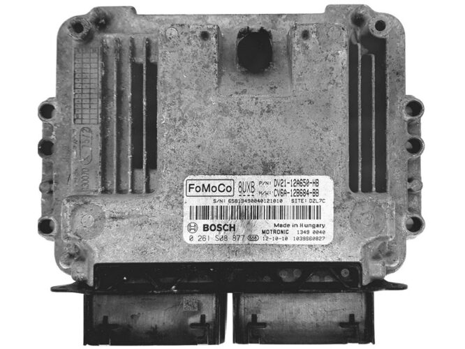 ECU Engine Control Unit Ford B-Max 1.0 DV21-12A650-HB 0261S08877 MED17.0.1-0