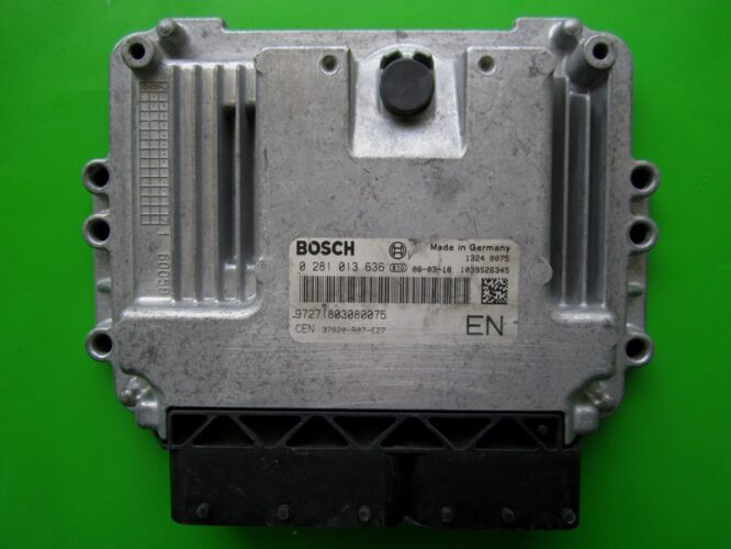ECU Engine Control Unit Honda CR-V 2.2CDTI 37820-R07-E27 0281013636 EDC16C7-0