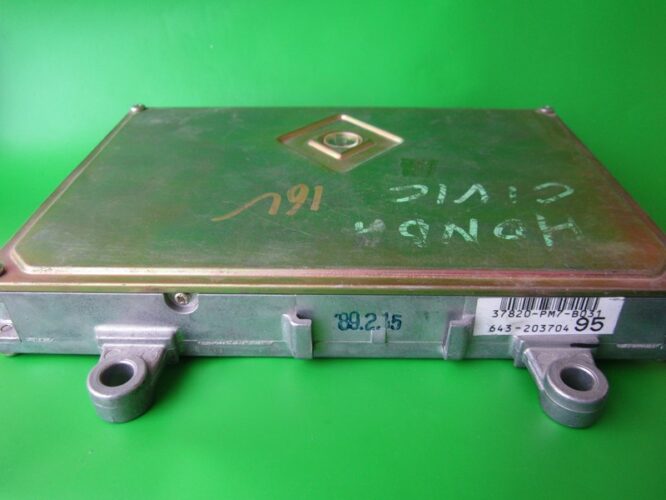 ECU Engine Control Unit Honda Civic 1.6 37820-PM7-B031-0