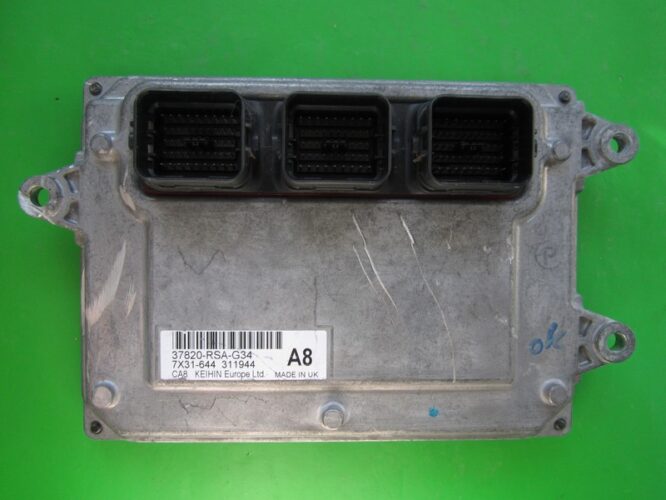 ECU Engine Control Unit Honda Civic 1.8 37820-RSA-G34-0