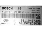 ECU Engine Control Unit Hyundai Tucson 2.0CRDI 39100-27305 0281014248 EDC16C39-0