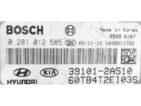 ECU Engine Control Unit Hyundai Getz 1.5 39107-2A510 0281014585 EDC16C39-0