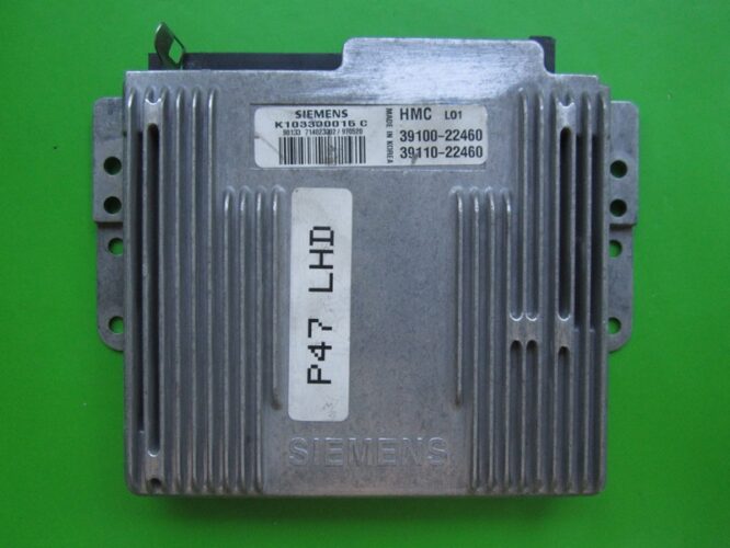 ECU Engine Control Unit Hyundai Accent 1.5 39100-22460 K103300015C-0