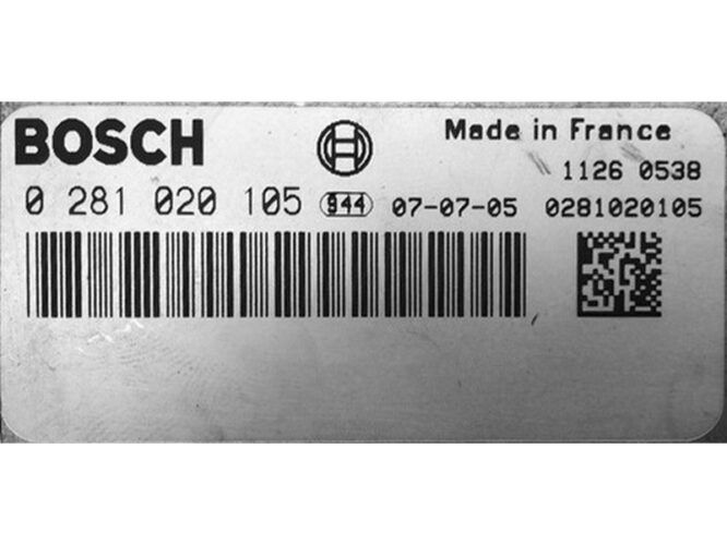 ECU Engine Control Unit Iveco Daily 1.9 0281020105 DCU15-4-0