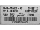 ECU Engine Control Unit Jaguar X-Type 2.0 7X43-12A650-AC E2U9A-0