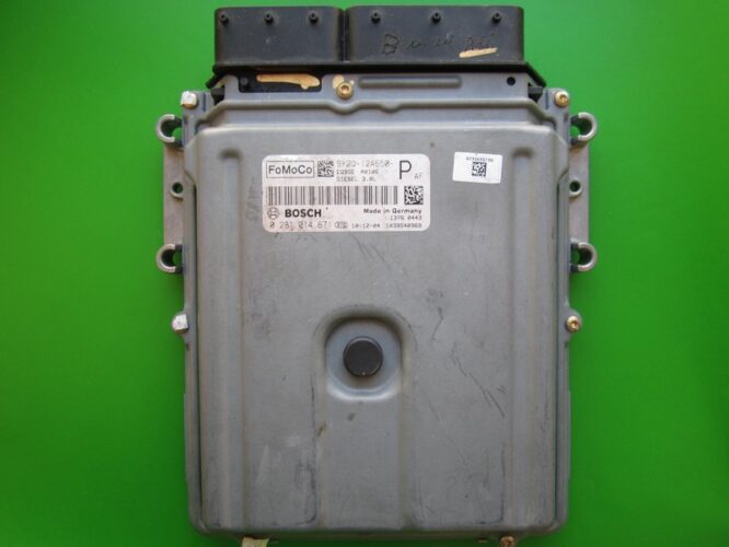 ECU Engine Control Unit Jaguar XF 3.0TD 9X2Q-12A650-PAF 0281014671 EDC17CP11-0