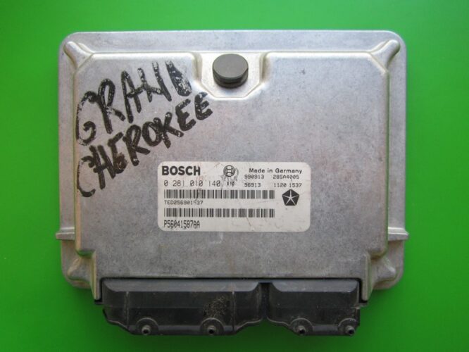 ECU Engine Control Unit Jeep Grand Cherokee 3.1TDI P56041587AA 0281010140 EDC15V-0