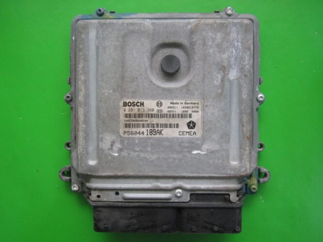 ECU Engine Control Unit Jeep Grand Cherokee 3.0CRD P56044189AK 0281013360-0