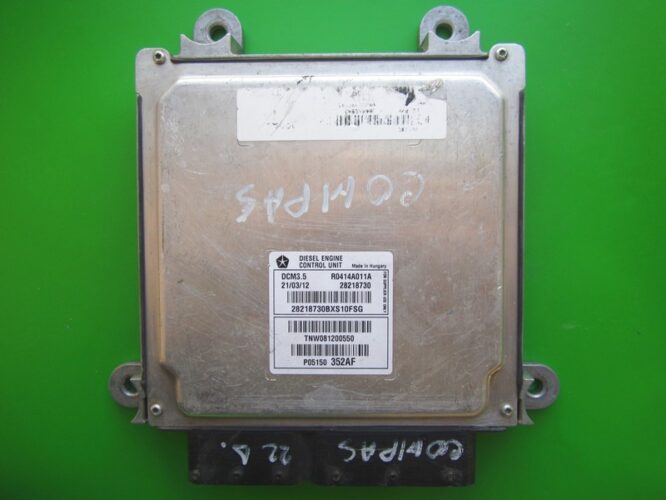 ECU Engine Control Unit Jeep Compass 2.2CRD P05150352AF DCM3.5-0