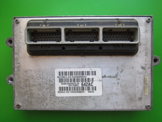 ECU Engine Control Unit Jeep Grand Cherokee 3.1TDI P56041642AC-0
