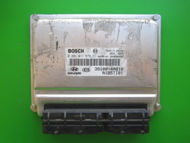 ECU Engine Control Unit Kia Sorento 2.5CRDI 39100-4A810 0281011579 EDC15C7-0