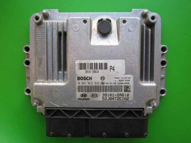 ECU Engine Control Unit Kia Rio 1.5CRDI 39101-2A610 0281012332 EDC16C39-0