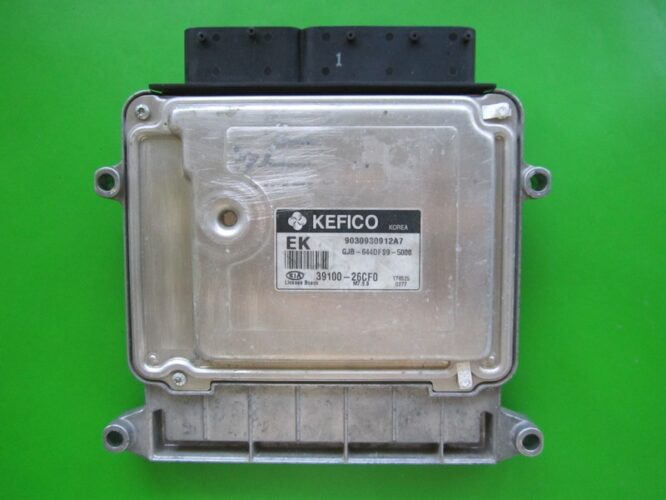 ECU Engine Control Unit Kia Rio 1.4 39100-26CF0 9030930912A7 M7.9.8-0