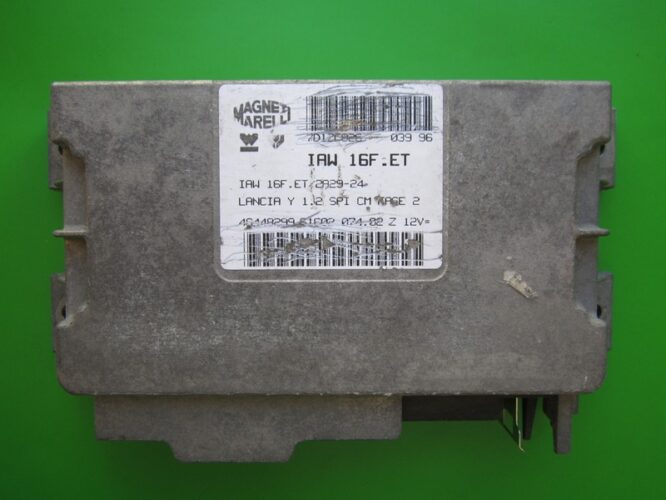 ECU Engine Control Unit Lancia Y 1.2 46448299 IAW 16F.ET-0