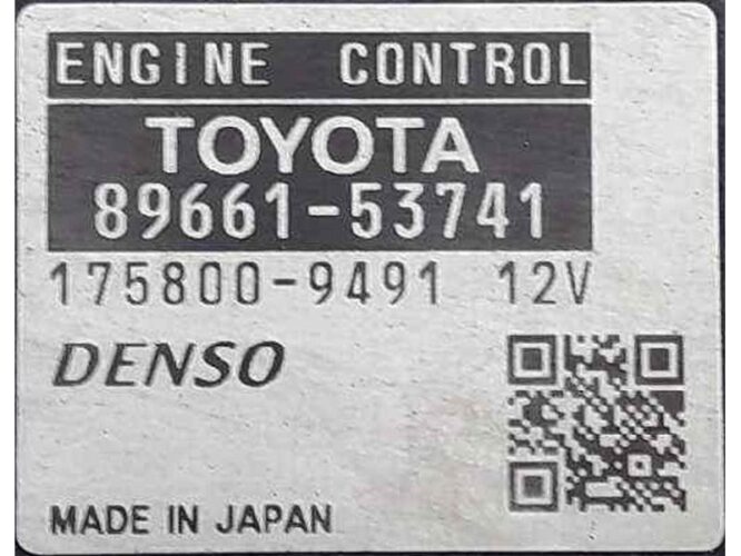 ECU Engine Control Unit Lexus IS220 2.2 89661-53741 175800-9491-0