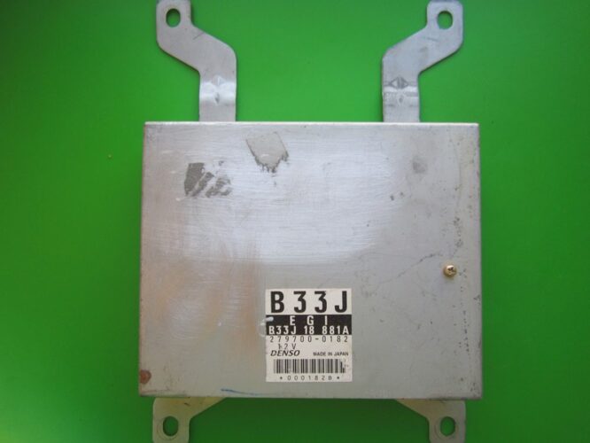 ECU Engine Control Unit Mazda 323 1.3 279700-0182 B33J18881A-0