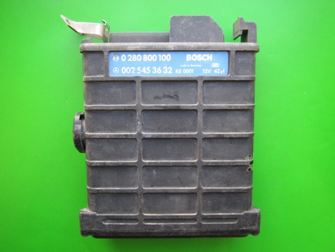 ECU Engine Control Unit Mercedes 190E 2.0 0025453632 0280800100 KE1 W201-0