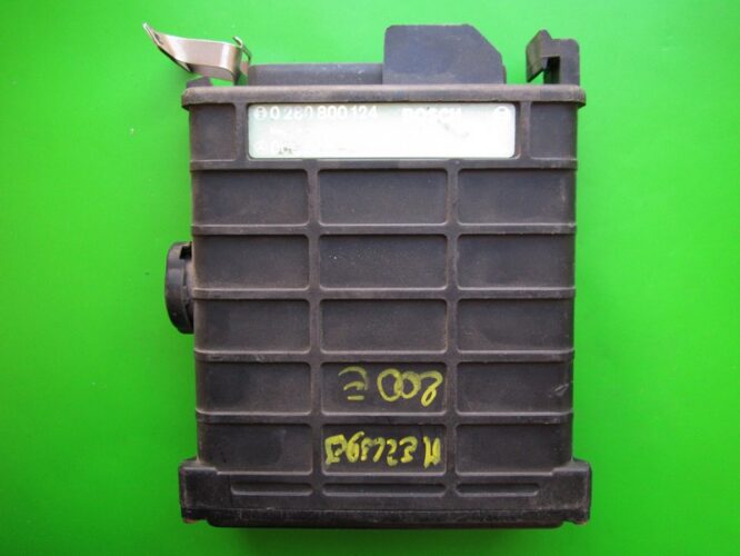 ECU Engine Control Unit Mercedes 190E 2.3 0035454932 0280800124 KE2.3 W201-0