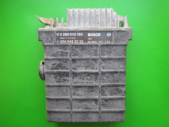 ECU Engine Control Unit Mercedes 190E 2.0 0045453032 0280800160 KE3.1 W201-0