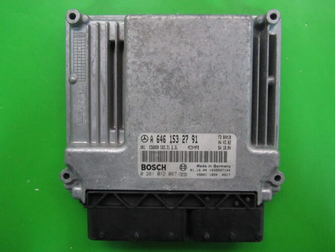 ECU Engine Control Unit Mercedes Vito 2.2CDI A6461532791 0281012067 EDC16C2-0