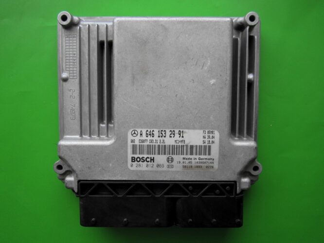 ECU Engine Control Unit Mercedes Vito 2.2CDI A6461532991 0281012069 EDC16C2-0