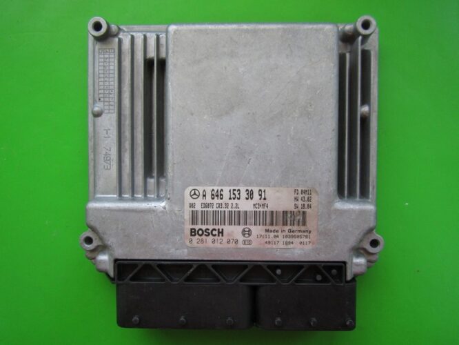 ECU Engine Control Unit Mercedes Vito 2.2CDI A6461533091 0281012070 EDC16C2-0