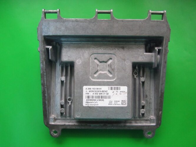 ECU Engine Control Unit Mercedes A 1.5 A2661530891 SIM266 W169-0