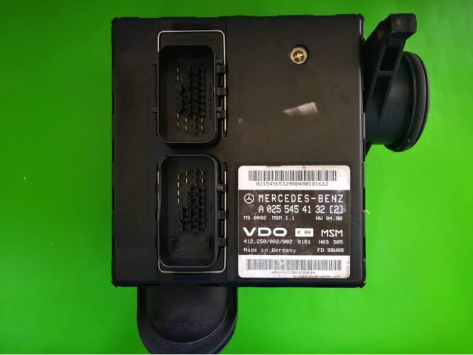 ECU Engine Control Unit Mercedes A 1.6 A0255454132 MSM1.1 W168-0