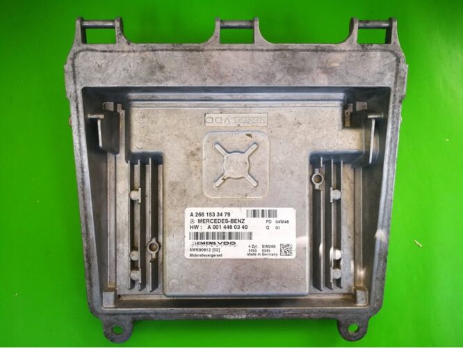 ECU Engine Control Unit Mercedes A 1.5 A2661533479 SIM266 W169-0
