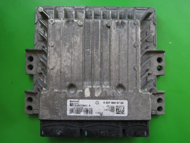 ECU Engine Control Unit Mercedes A 1.5CDI A6079000700 SID307 W176-0