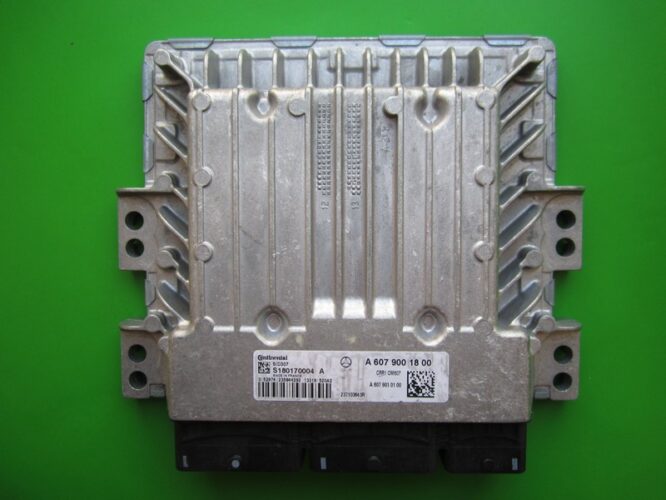 ECU Engine Control Unit Mercedes A 1.5CDI A6079001800 SID307 W176-0