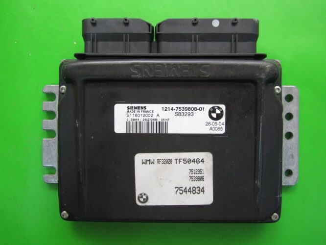 ECU Engine Control Unit Mini Cooper 1.6 7539808 S118012002A EMS2-0