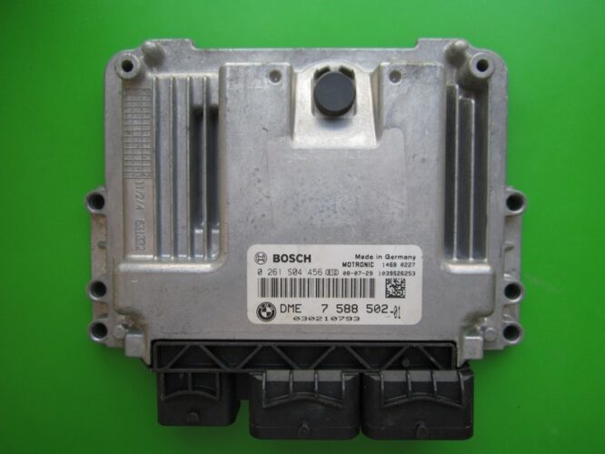 ECU Engine Control Unit Mini Cooper 1.6 DME7588502 0261S04456 MEV17.2-0