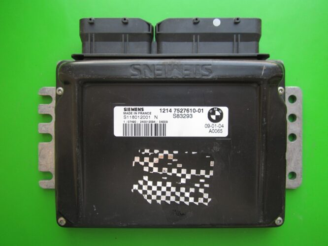 ECU Engine Control Unit Mini Cooper 1.6 7527610 S118012001N EMS2-0