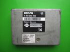 ECU Engine Control Unit Nissan Micra 1.3 23710 99B60 0261200965 M1.1.1-0