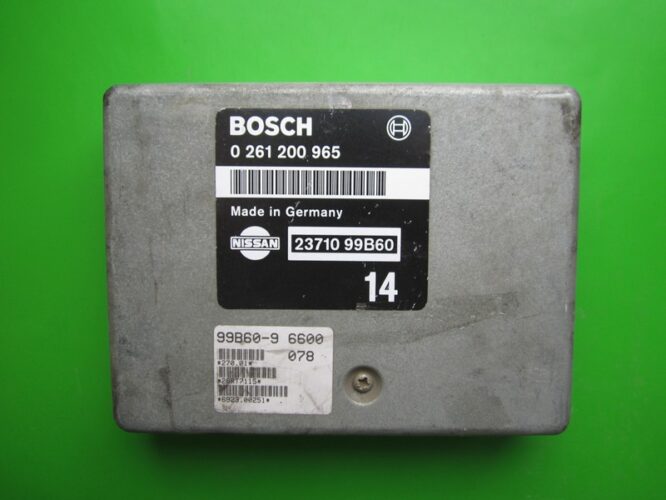ECU Engine Control Unit Nissan Micra 1.3 23710 99B60 0261200965 M1.1.1-0