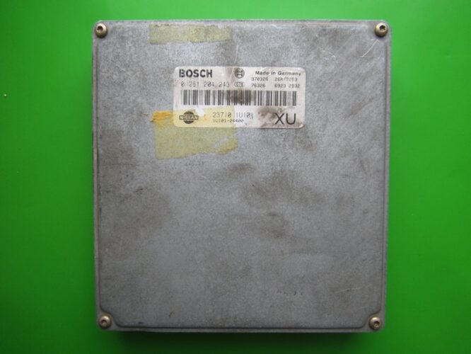 ECU Engine Control Unit Nissan Micra 1.0 23710 1U101 0261204243 XU M1.9.5-0