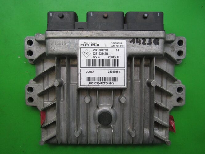 ECU Engine Control Unit Nissan Note 1.5DCI 237100875R 237103942R DCM3.4-0