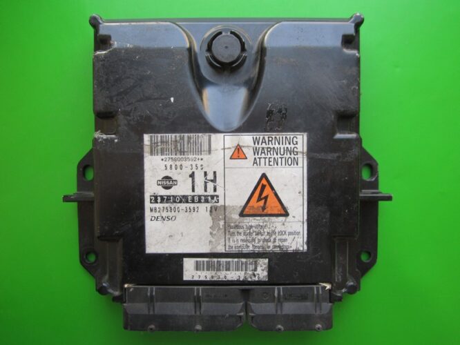 ECU Engine Control Unit Nissan Pathfinder 2.5DCI 23710 EB31A MB275800-3592-0